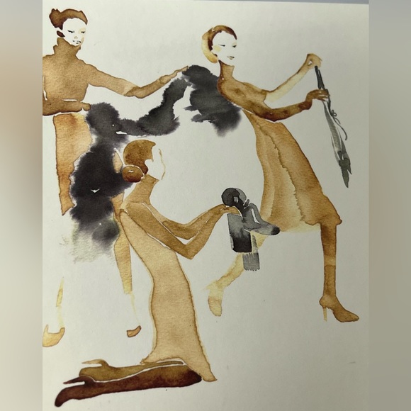 👜THIS LITTLE PIGGY WENT TO PRADA👜Nursery Rhyme Fashionista Gift Book - Picture 6 of 8